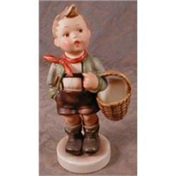 Hummel Village Boy, 6.75 inches, full bee #990880