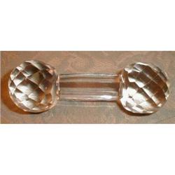 CUT Glass KNIFE Rest Faceted Ends 4.75 inch #990913