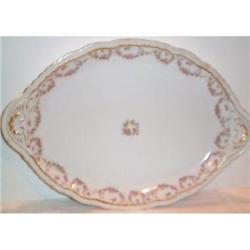 Titanic Limoges Rose Decorated Platter #991101