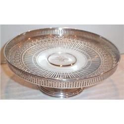 Two Sterling Silver Tiffany Footed Tazzas #991133