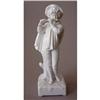 Image 1 :  Biscuit Porcelain Figurine of a Boy Flutist #991214