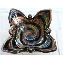 Vintage Black Cased Toso Bowl #991224