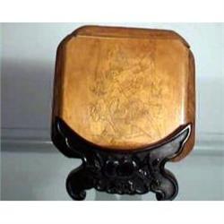 "JUst Jane" Card Case in Wood #991257