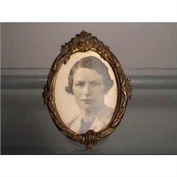Bronze & Gilt Vic Photo Frame #991261