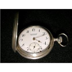 French Remontoir Solid Silver 0.800 Pocket #991288