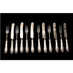 12 pieces Silver 800 #991309