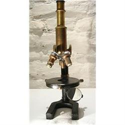 German Carl Zeiss Jena Microscope #991313