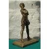 Image 1 : Bronze Statue representing a Cabaret's Lady #991365