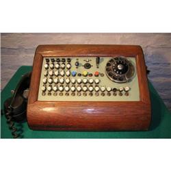 Antique Call Center with Roble?s box #991370