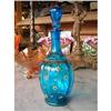 Image 1 : Turquoise Venetian Decanter for Liquor #991371