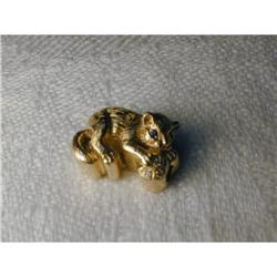 14K YG Diamond Sapphire Joshua Bracelet Slide #991451