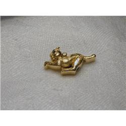 14K YG Diamond Sapphire Joshua Bracelet Slide #991452