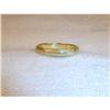 Image 1 : 18K YG Gold Hidalgo Medium Textured Insert Band #991469