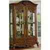 Image 1 : Cherry Finish Curio Cabinet / China Display  #991513