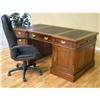 Image 1 : Solid Mahogany Double Sideded Partners  Desk #991514