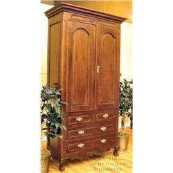 SOLID MAHOGANY  ARMOIRE / WAREDROBE #991524
