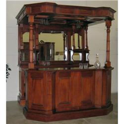 100 % Hand Made Solid Mahogany English Pub Bar  #991534