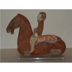 Han Period Horse & Rider #991560