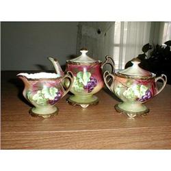 Z. S. & CO.  BAVARIAN TEAPOT, SUGAR BOWL & #991594