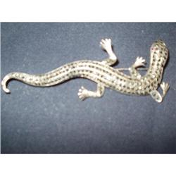 Marcasite Lizard Pin #991596