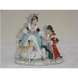 Porcelain Figural Group  #991730