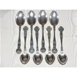 Sterling Silver Teaspoons Sku2144 #991731