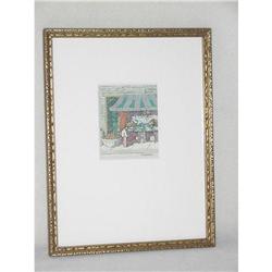 Gouache On Paper Sku2012 #991735