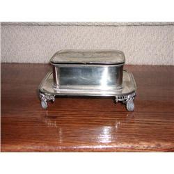 English Silverplate Sardine Server #991824