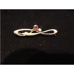 Lovely Lady's Circa 1900 English 15ct Garnet #991901