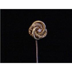 Victorian Circa 1895 Yellow Gold & Opal Knot #991913