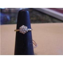Petite Victorian 14 Kt Yellow Gold & Diamond #991918
