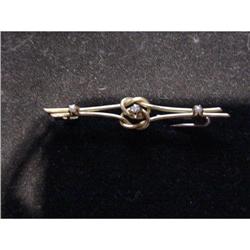 14 Kt Yellow Gold, Diamond & Pearl #991920