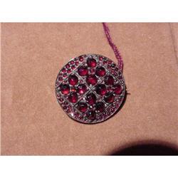 Victorian Bohemian Garnet Round #991929