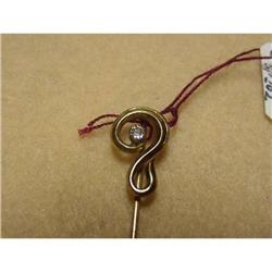 Victorian Yellow Gold and Diamond "Swirl" #991941