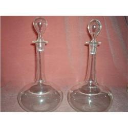 Decanters'Pair Victorian Port and Sherry #991991