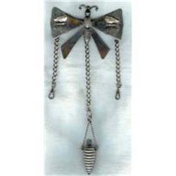 Butterfly shaped Chatelaine. Circa 1920 #991997