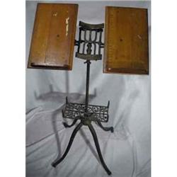 Book/Music /Bible Stand Victorian c 1880 #992011