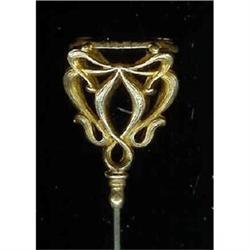 Hat Pin Victorian Gold Fill Original #992018