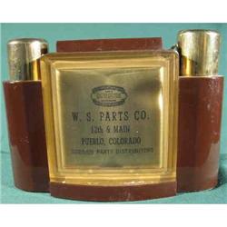 Cigarette Case Lighter Bakelite? Advertising #992029