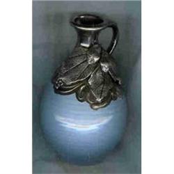 Sterling &Pottery  Vase/pitcher #992038