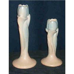Van Briggle. Pair of Vases "Monnglo Mist" #992045