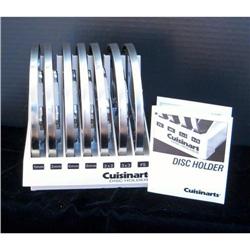 Cuisinart  Disc Holder w/ 7 discs & cover #992164