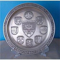 Souvenir Pewter Plate #992179