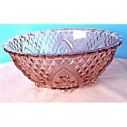 Large Toed  Rose & Diamond Bowl #992180