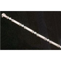 0.75 carat DIAMOND GOLD TENNIS BRACELET #992223