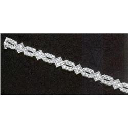 1.65 ct DIAMOND TENNIS BRACELET gold jewelry #992235