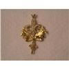 Image 1 : 18K PIN/PENDANT WITH DIAMOND FLEUR-DE-LIS #992368