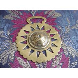 LOVELY ANTIQUE HORSE BRASS C1880-90s #992555