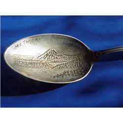ANTIQUE FANCY STERLING SOUVENIR SPOON #992581
