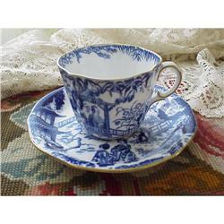  Royal Crown Derby Blue Mikado Teacup and #992599
